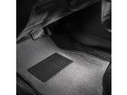 Auto Mats Set Black Carpet Floor Mats Gray Rubber Cargo Liner for Auto Car SUV