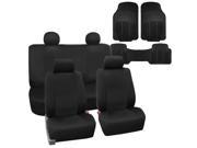 Black Seat Covers Eva Foam With Heavy Duty Floor Mats com for Auto Vehicle