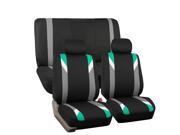 Car Seat Covers for Auto Car SUV Van Airbag ready Split Bench Black Mint