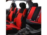 UPC 207141115017 product image for Sport Seat Covers Airbag Ready Rear Split For Car Truck SUV Red | upcitemdb.com