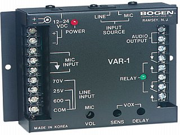VOICE ACTIVATED RELAY REQUIRES PRS40C POWER SUPPLY