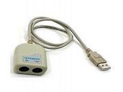 Unitech Usb Ps2 Ps 2 To Usb Converter Cable W Keyboard Mouse Ports To Kp3800