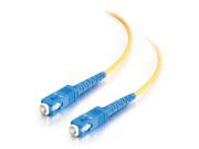 Cables To Go 37129 2M Sc Sc Simplex Singlemode Fi Ber Patch Cable Yellow
