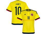 Men s Copa America 2015 Colombia James 10 Home Soccer Jersey US Size Large