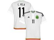 Men s Copa America 2015 Mexico Carlos Vela 11 Away Soccer Jersey US Size Small