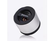 Mini Bluetooth Stereo Speaker Handsfree with MIC without Memory Card in Silver colour