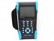 3.5 LCD CCTV Tester for IP Analog camera testing with function of PTZ UTP Cable Test POE Test