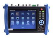 7 Inch Touch Screen 1080P HDMI IP Camera Tester POE WIFI UTP Cable scan Ping Test Multi meter Optical Power Meter TDR
