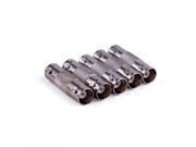 5 Pack BNC CCTV Coaxial Cable Female to Female Adaptor Connector
