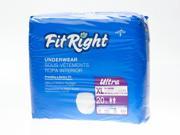 FitRight Ultra Protective Underwear X Large 80 Each