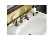 Moen T6620 Brantford Metal 2 Lever High Arc Bathroom Faucet Oil Rubbed Bronze