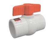 The American Granby HMIPSXS PVC 2 Port Molded In Place Ball Valve 3 4