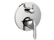 Hansgrohe 04226 8 gpm Brass 2 Lever Handles E Thermostatic Valve Trim Chrome