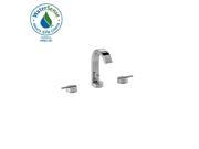 Jado 831 003 355 Glance Widespread Lavatory Faucet with Lever Handles UltraSteel