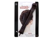 Mia French Twister Model No. 0255 Large Brown