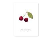 Tokyo Milk Greeting Card Cordially wishing you the cherry best