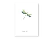 Tokyo Milk Objects to Desire Greeting Card Thank you Dragonfly