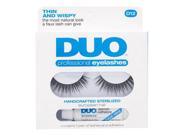 Duo Professional Eyelashes with Adhesive D12 Thin and Wispy