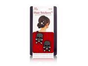 Mia Hair Stickers Small Model No. 04706 2 Black Skulls