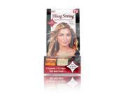 Mia Bling String Hologram Orange and Gold Model No. 00261 2 Spools 10 Clips
