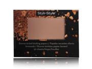 Styli Style Bronze Tinted Blotting Papers Radiant