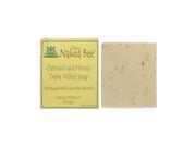 The Naked Bee Moisturizing Orange Blossom Honey Oatmeal and Honey Triple Milled Soap 2.75 oz
