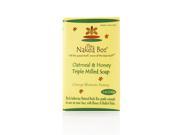 The Naked Bee Oatmeal Honey Triple Milled Soap 5 oz