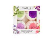 Yardley of London Luxury Soap Collection 4 x 1.7 oz Luxury Guest Soaps
