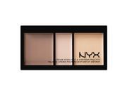 NYX Cosmetics Cream Highlight Contour Palette Light