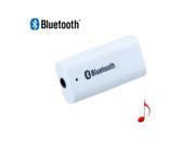 White Wireless Bluetooth Audio Music Receiver Stereo Output A2DP Adapter For Speaker Mobile Tablet Notebook