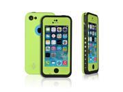 Green Premium Waterproof Case Shock Dirt Snow Proof Cover Durable Rugged Hard For Apple iPhone 5C