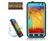 Blue Waterproof Shockproof Dirtproof Snowproof Protective Durable Hard Cover Case Sleeve For Samsung Galaxy Note 3 III N9000 Not Affect All Operation of The P