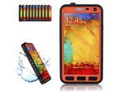 Orange Waterproof Shockproof Dirtproof Snowproof Protective Durable Hard Cover Case Sleeve For Samsung Galaxy Note 3 III N9000 Not Affect All Operation of The