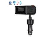 Victsing 528602 3.5mm Bluetooth Handsfree Audio Car with Mic Car Charger Supporting USB disk and Micro SD card