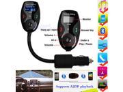 Bluetooth Car Kit Handsfree FM Transmitter MP3 Player Support USB Disk SD Card for Samsung Galaxy S5 S4 S3 Note 3 2 LG G2 Moto X HTC One M8 M7 Tablet PC Noi