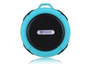 Blue Mini 5W Waterproof Shockproof Handsfree Bluetooth 3.0 A2DP Stereo Sport Speaker with Suction Cup Built in Mic for HTC One M7 M8 Nokia Lumia 820 920 1520