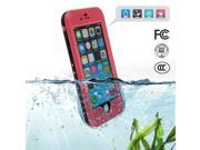 Pink Premium Waterproof Shockproof Dirtproof Snowproof Rainproof Durable Case Cover with Stand for 4.7 iPhone 6 Touch ID Support
