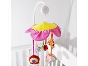 White Rotating Musical Baby Crib Mobile Bed Bell Holder Arm Bracket Wind up Music Box with the Song You are My Sunshine for Baby Below 3 Years Extended Ve