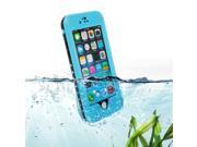 Deep Blue Premium Waterproof Shockproof Dirtproof Snowproof Rainproof Durable Case Cover with Stand for 5.5 iPhone 6 Plus Touch ID Support