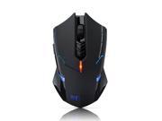 Victake 155984 Wireless 800 1200 1600 2000 2400 DPI Adjustable 2.4G Professional Gaming Mouse Black