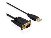 Black 3 in 1 Gold plated VGA Male Port with USB power supply port can transmit audio and video signal at the same timeand USB Port to HDMI Female Port 1080P Res