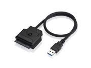 Super speed 5Gbps USB 3.0 to SATA 22pin Data Power Cable Adapter for 3.5 SATA HDD 2.5 SATA HDD and 2.5 SSD completing with 12V ac power supply