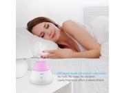 VTin 120ml Aromatherapy Essential Oil Diffuser Portable Ultrasonic Cool Mist Aroma Humidifier and Ionizer with 7 Color Changing Light Waterless Auto Shut off