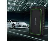 Compact Car Battery Jump Starter Booster and Portable Charger Power Bank with 400A Peak Current Advanced Safety Protection and Built In LED Flashlight CP04 Gre