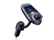 Wireless Bluetooth FM Transmitter Radio Adapter Car Kit with Music Control Handsfree Calling and USB Charger