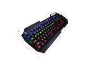 Victake 104 Key Mechanical Gaming Keyboard with Multi Color Backlight With USB Cable Attached with Key Cap Puller Fit