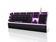 Victsing Upgraded LED Backlit Wired Gaming Keyboard Mechanical Similar Typing Experience