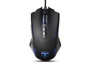 VicTake 7200DPI Programmable Gaming Mouse for PC Soothing LED Color Support Macro Editor