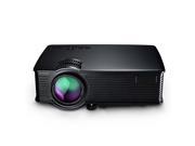 VicTake LCD Projector Mini Portable Multimedia Home Theater With USB SD HDMI VGA for Video Game Movie Backyard Cinema
