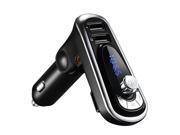 Victake Wireless In Car Bluetooth FM Transmitter Radio Adapter Car Kitwith USB Charger